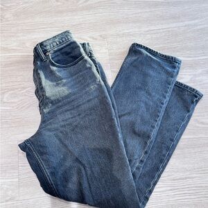 Abercrombie & Fitch Dark grey Straight Jeans